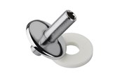 Dusch och monteringstillbehör - Roth intake piece straight 1/2" x 1/2" n/n with rosette - 17728211.004