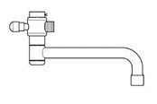 Reservdelar & tillbehör - Børma Borma spout with diverter - F960724AA