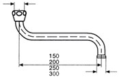 Reservdelar & tillbehör - Neoperl spout universal s 250mm - 16725100005