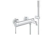 Mixerkranar och beslag - Grohe Essence, Ettgreppsblandare för badkar & dusch, Krom - 33628001
