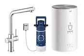 Mixerkranar och beslag - Grohe GROHE Red Duo, Integrerad vattenkokare och M-size varmvattenberedare, Krom - 30327001