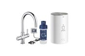 Mixerkranar och beslag - Grohe GROHE Red Basic Duo, Integrerad vattenkokare och M-size varmvattenberedare, Krom - 30320000