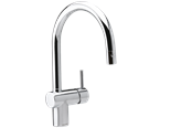 Mixerkranar och beslag - Damixa osier kitchen mixer with high c-spout - 181200000