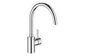 Mixerkranar och beslag - Grohe Eurosmart Cosmopolitan, Disklådsblandare ettgrepp, DN 15, Krom - 32843002