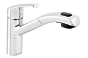 Mixerkranar och beslag - Damixa Rowan kitchen faucet with pull-out shower, chrome - 671200000