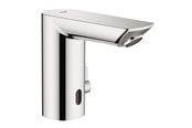 Mixerkranar och beslag - Grohe Bau Cosmopolitan E, Infraröd elektronisk tvättställsblandare 1/2" med blandningsanordning och temperaturbegränsare, Krom - 36451000