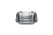 Handfat - Juvel Intra juvel vk44 stainless steel utility sink wall hung with - VK44PK