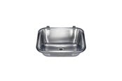 Handfat - Juvel Intra juvel vk44 stainless steel utility sink wall hung with - VK44KV