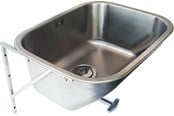 Handfat - Juvel tempra wash trough 500 x 400 x 230 mm - 687104210