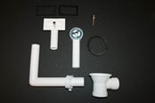 Handfat - Juvel Intra juvel waste and overflow set with plug - 1901019