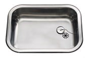 Handfat - Juvel Intra juvel a480 stainless steel kitchen sink for inset with - BA480-R01