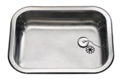Handfat - Juvel Intra juvel k480 stainless steel kitcen sink for inset with - BK480-R01