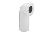 Toaletter, säten, bidé och reservdelar - Viega Toilet bend 90° plastic/white - 100551
