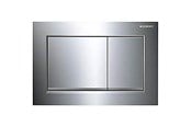 Installationssystem - Geberit actuator plate omega30 for dual flush: bright chrome - 115.080.KH.1