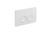Installationssystem - Geberit actuator plate delta21 for dual flush: bright chrome - 115.125.21.5