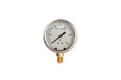 Mätinstrument - Erik Færgemann Vacuum meter 1/4xø63 -1 - 0 bar lm w/glycerine - 001007