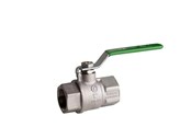 Beslag - Pettinaroli F x f heavyduty fullway ball valve green steel lever tea t - 51EU-013
