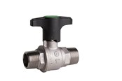 Beslag - Pettinaroli M x m heavyduty fullway ball valve extended plastic lever - 52TEU/2-008