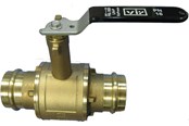 Beslag - GPA Flowsystem Type 5020ln ball valve long neck 28 mm press/press gunmetal - 419070028