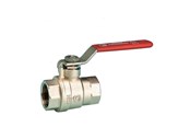 Beslag - Pettinaroli F x f "new compact" fullway ball valve red steel lever 1 - 51CE-008