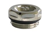 Radiatorer och ventiler - Pettinaroli Air screw with o-ring edge 1/2" chrome - DE-016