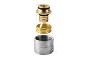 Alu pex-system - Geberit mepla union connector for euro cone: d=16mm g=3/4 - 641.534.22.2