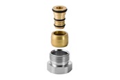 Alu pex-system - Geberit mepla union connector with male thread: d=16mm g=1/ - 641.513.00.1