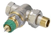 Radiatorer och ventiler - Danfoss RA-DV 10 dynamic radiator valve straight 3/8" - 013G7712