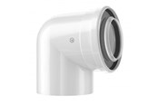 Pannor och skorstenar - Bosch elbow concentric 87° dn80/125 - 7738112648