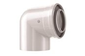 Pannor och skorstenar - Bosch elbow concentric 87° dn60/100 - 7738112616