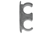 Radiatorer och ventiler - Gabotherm Pipe holder with screw/dowel - 334638000