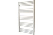 Handduksradiatorer och tillbehör - Kriss space heated towel rail 1090x600 white - S10960H