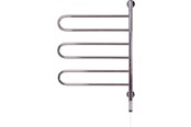 Handduksradiatorer och tillbehör - Kriss Curvo 825x545mm 6 rails polished 49watt - CV8050PE