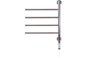 Handduksradiatorer och tillbehör - Kriss Tinto 625x445mm 4 rails polished 30watt - TT6040PE
