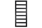 Handduksradiatorer och tillbehör - Kriss sigma towel dryer 1320 x 600 mm matt black (ral9005) - SG13260S