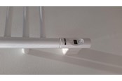 Handduksradiatorer och tillbehör - Kriss Nuvo 2 600watt cylindrical profile white - NT600RH