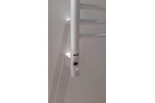 Handduksradiatorer och tillbehör - Kriss Nuvo 2 300watt cylindrical profile white - NT300RH