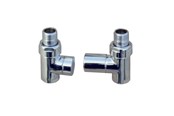 Handduksradiatorer och tillbehör - Kriss cylinder valve kit 1/2 straight chrome - KV3006C