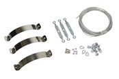 Pannor och skorstenar - Metalbestos wood guy ø250/150 with 10 m wire black - 317692251
