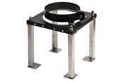 Pannor och skorstenar - Metalbestos wood 130 mm floor support - 317527131