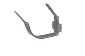 Tak och fasad - J. Petersen Lock bracket ipa rz/vm 250mm half round - 4124210871