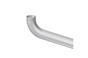 Tak och fasad - Rheinzink extended pipe bend 72o 1m 76 mm - 1132863