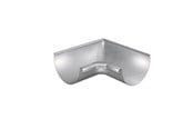 Tak och fasad - Rheinzink corner internal 90° for half-round gutter 333x0.7m - 1115357