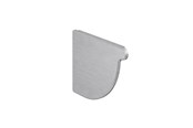 Tak och fasad - Rheinzink stopend left quarter-round 400 - 1131028