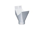 Tak och fasad - Rheinzink plug-in outlet half-round 333/76 - 1132238