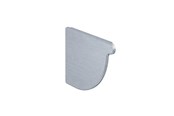 Tak och fasad - Rheinzink stopend left quarter-round 333 - 1131027