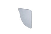 Tak och fasad - Rheinzink stopend right quarter-round 400 - 1131085