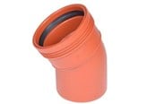 Avloppsprodukter - Wavin Wafix pp bend rb 160x30° - 1553351