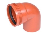 Avloppsprodukter - Wavin Wafix pp bend rd 160x88.5° - 1553354