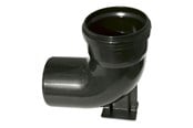 Avloppsprodukter - Purus Bend 110x225x145 mm 87 ° black - 192855-110